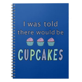 Caderno Espiral Cupcakes