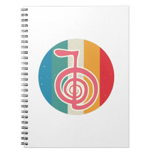 Caderno Espiral Curas Espiritais   Símbolos Reiki Ideias De Prese