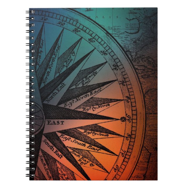 Caderno Espiral Curso geométrico (Frente)