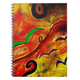 Caderno Espiral Curvas de papagaio