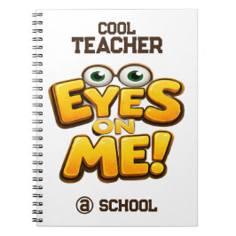 Caderno Espiral Custom Funny Teacher Gifts  Personalized by School