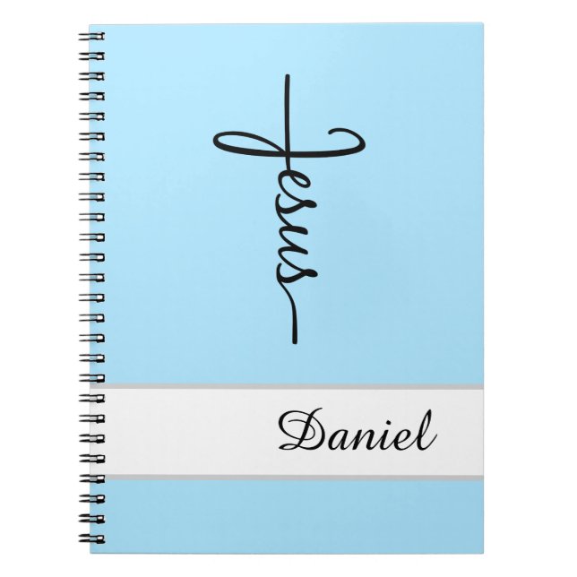 Caderno Espiral Custom Name (Frente)