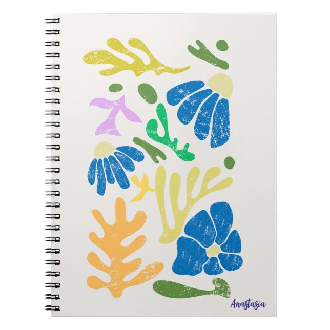 Caderno Espiral Custom Name Notebook (Frente)