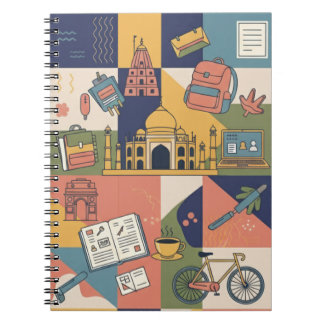 Caderno Espiral Custom Notebook –Personalized Journal, Unique Gift