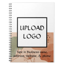 Custom Salon Logo Notebook for Hair Stylist, Nail