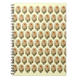 Caderno Espiral Customizable Vintage Cherubs