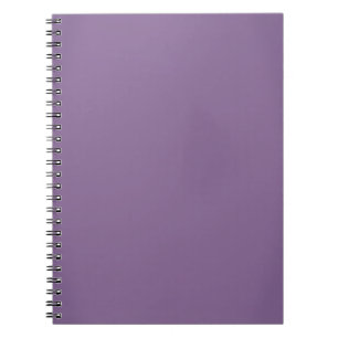 Caderno Espiral Customizável roxo da lavanda moderna