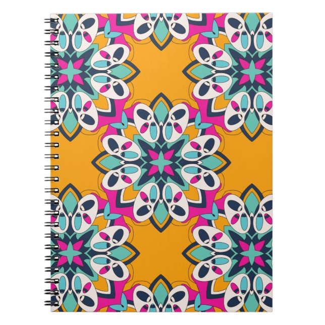 Caderno Espiral Cuta Colorida Turca Invisível (Frente)
