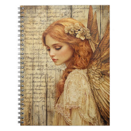 Caderno Espiral Cute Angel Spiral Notebook