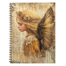 Caderno Espiral Cute Angel Spiral Notebook