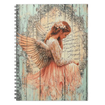 Cute Angel Spiral Notebook