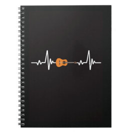 Caderno Espiral Cute Cool Guitar Notebook Music Musical Guitarist