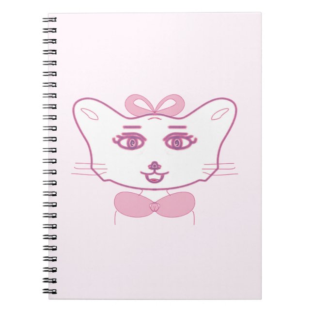 Caderno Espiral Cute kitten (Frente)