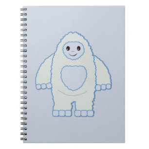 Caderno Espiral Cute Little Yeti