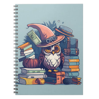 Caderno Espiral cute owl 1