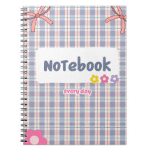 Cute Pastel Diary Notebook | Soft Aesthetic Journa