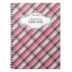 Caderno Espiral Cute Personalized Spiral Bound Notebooks