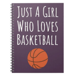 Caderno Espiral Cute Pink Basketball Gifts For Baby Girls Kids