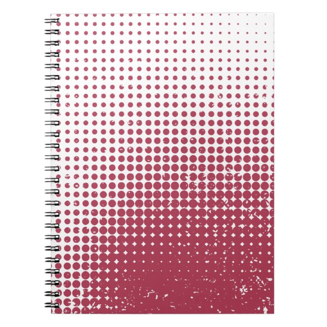 Caderno Espiral Cute Pink Notebook Design, Preppy Aesthetic (Frente)