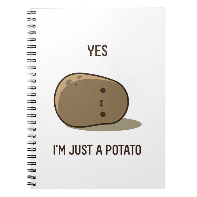 Caderno Espiral Cute Potato (Frente)