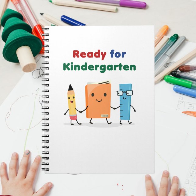 Caderno Espiral Cute-Ready para o Livro da Escola do Jardim Infant (Criador carregado)