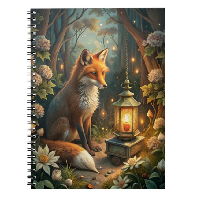 Caderno Espiral Cute Red Fox (Frente)