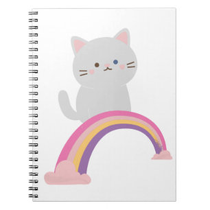 Caderno Espiral Cutie Kitten Cat