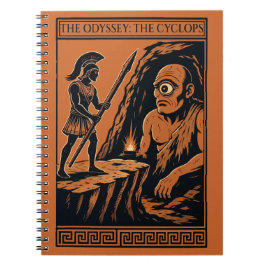Caderno Espiral Cyclops Cave Duel