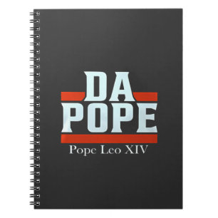 Caderno Espiral Da Pope Da América O Papa Leo XIV Provost De Chica