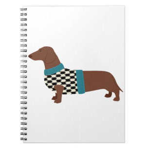 Caderno Espiral Dachshund
