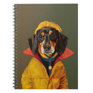 Caderno Espiral Dachshund