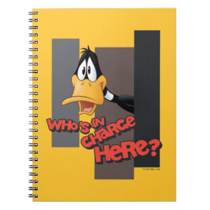 Caderno Espiral DAFFY DUCK™ "Quem está no comando aqui"