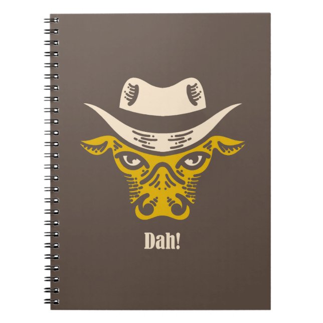Caderno Espiral Dah! (Frente)