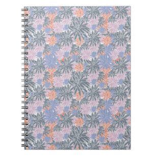 Caderno Espiral Dahlias Flowers