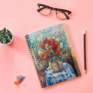 Caderno Espiral Dahlias, Santo-Tropez   Henri Manguin