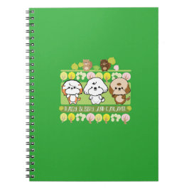 Caderno Espiral Daisy e Caramel, amiga de Bubble