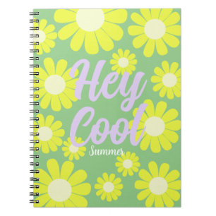 Caderno Espiral Daisy Green