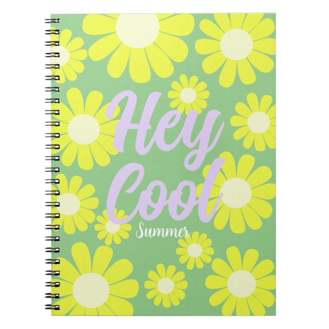 Caderno Espiral Daisy Green (Frente)