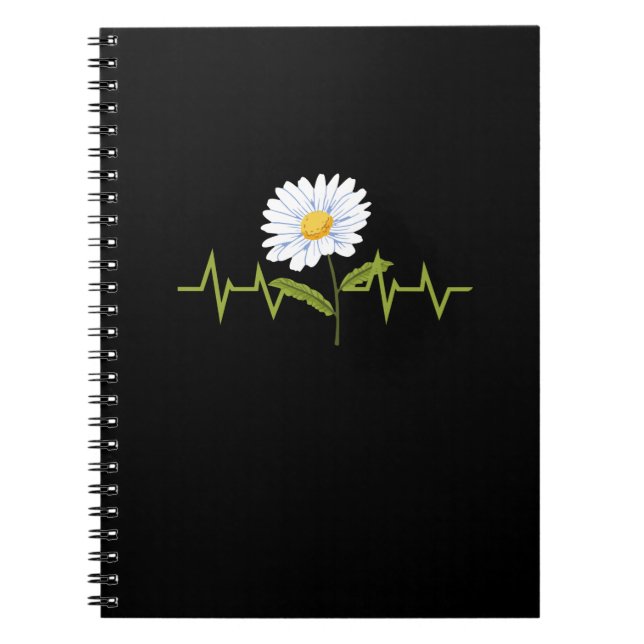 Caderno Espiral Daisy Heartbeat (Frente)