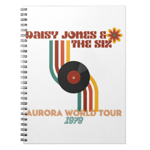 Caderno Espiral Daisy Jones Os Seis
