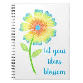 Caderno Espiral Daisy Notebook