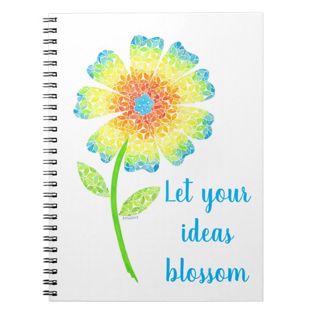 Caderno Espiral Daisy Notebook (Frente)