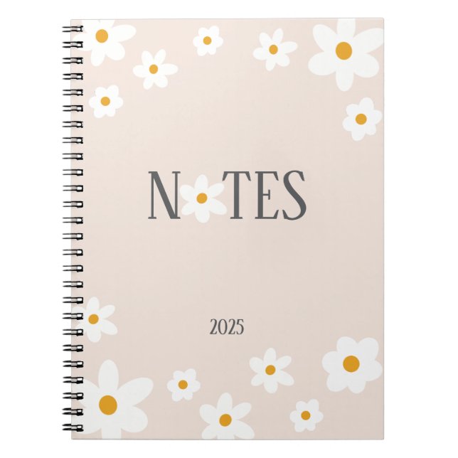 Caderno Espiral Daisy Notebook (Frente)