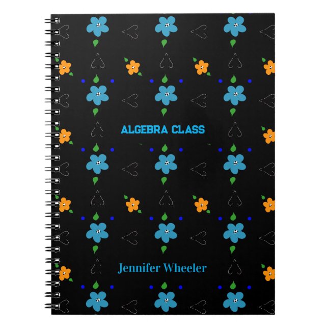 Caderno Espiral Daisy Storm Clássico  (Frente)