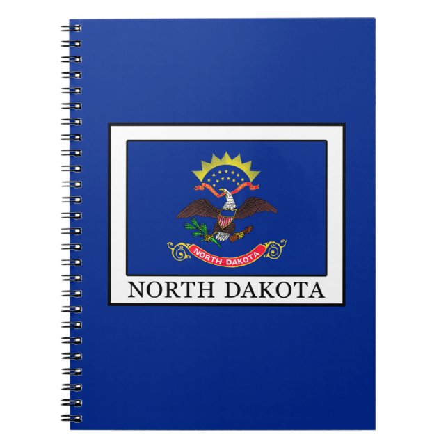 Caderno Espiral Dakota do Norte (Frente)