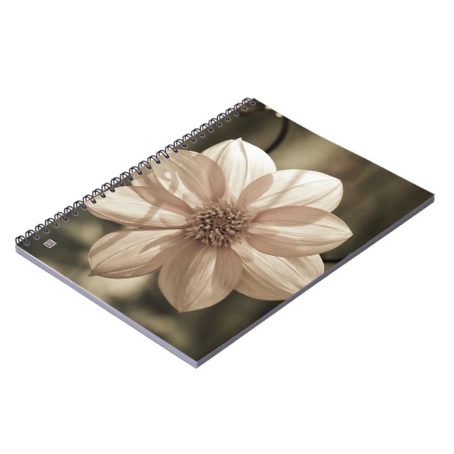 Caderno Espiral Dália Ensolarada (Left Side)