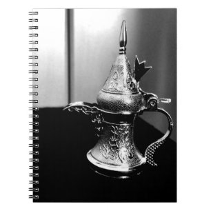 Caderno Espiral Dallah árabe
