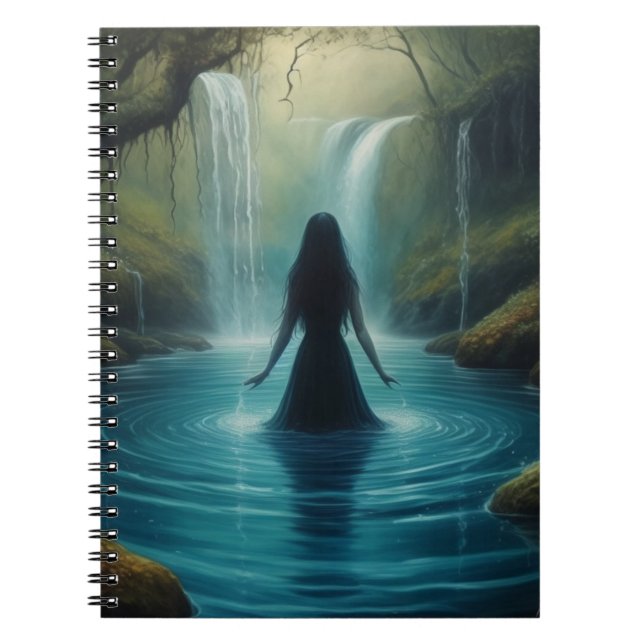 Caderno Espiral Dama do Lago (Frente)