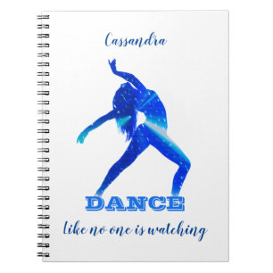 Caderno Espiral Dança - Como ninguém está assistindo - Notebook