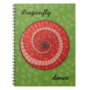 Caderno Espiral dança da libélula